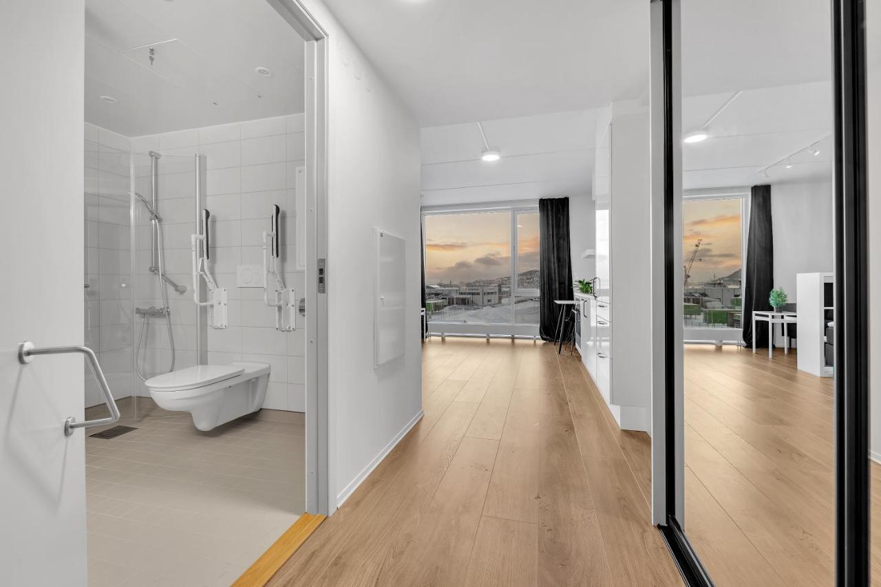 Totalapartments Stakkevollvegen Studio Tromsø Dış mekan fotoğraf